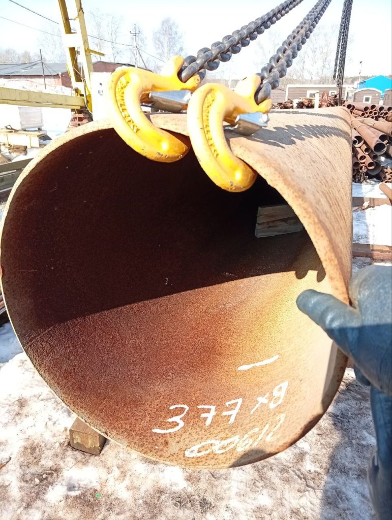 Труба бесшовная г/д 377х9 ст.20 ГОСТ 8732 купить в Екатеринбурге