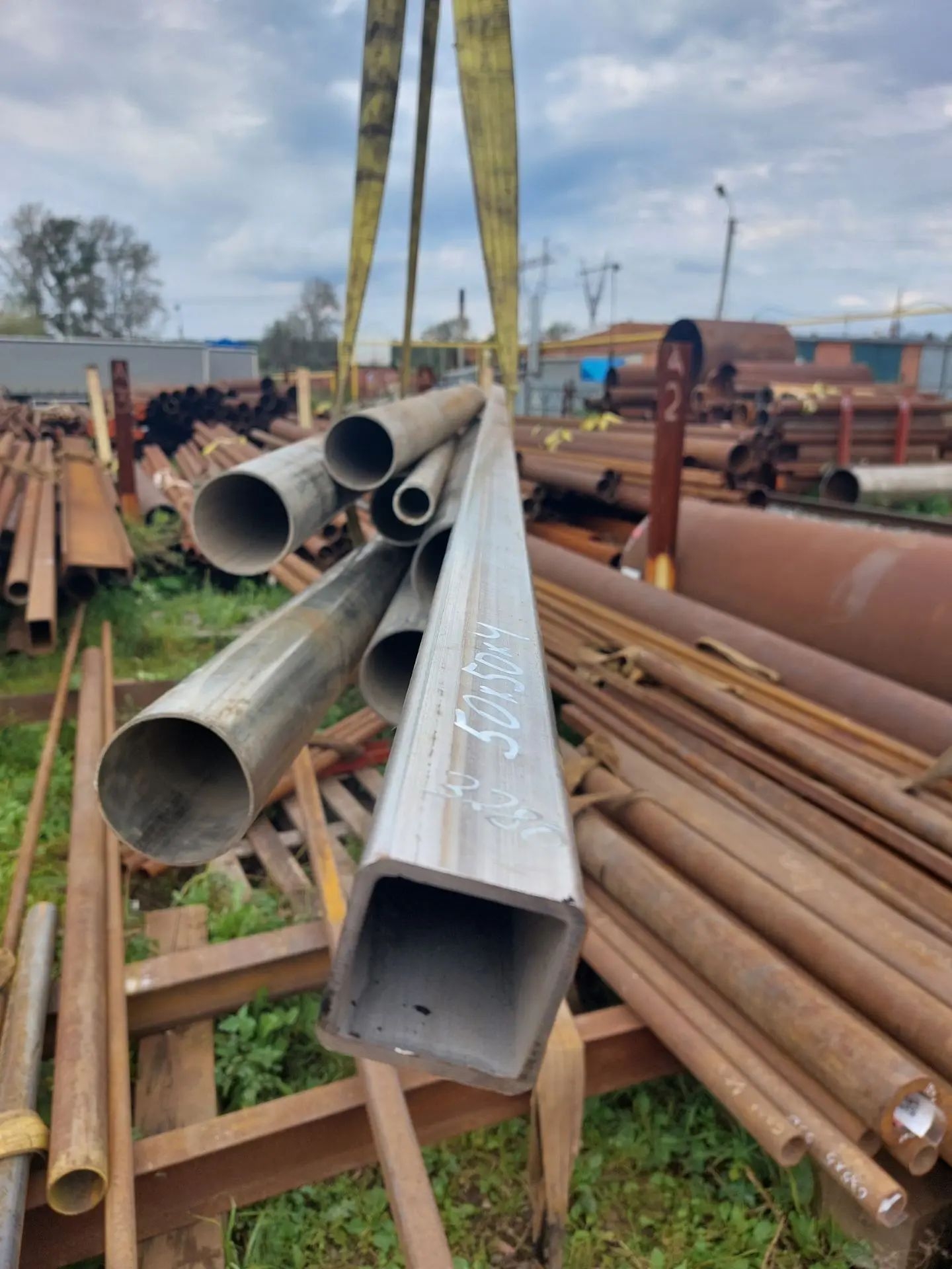 Труба нержавейка профильная 50х50х4,5 ст.AISI/TP 304/304l купить в Екатеринбурге